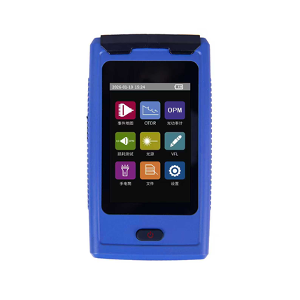 Mini OTDR JW3305S Inteligente Multitarea con OPM, VFL y Mapa de Eventos