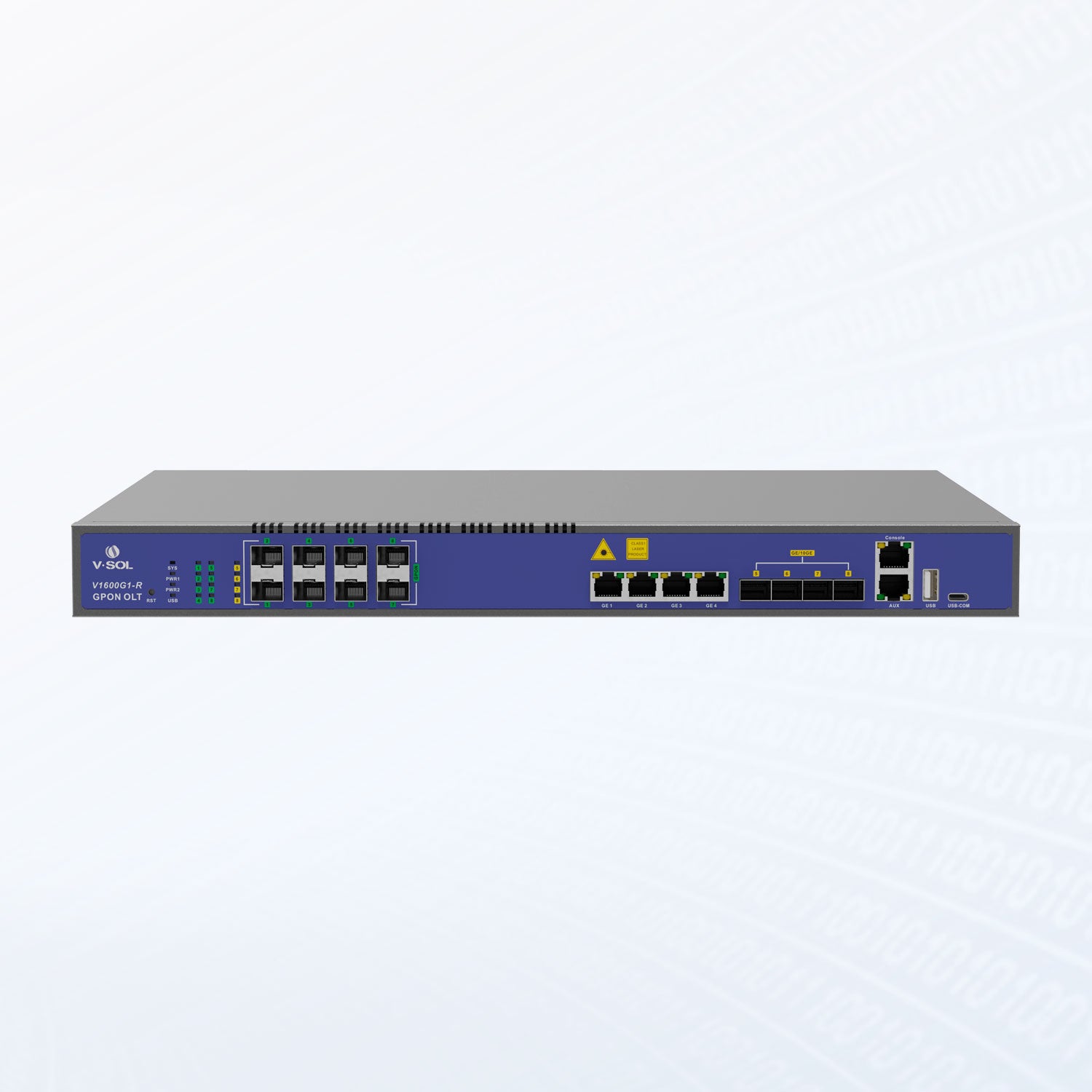 OLT GPON de 8 Puertos Capa 3 con Uplink 10G - V1600G1-R
