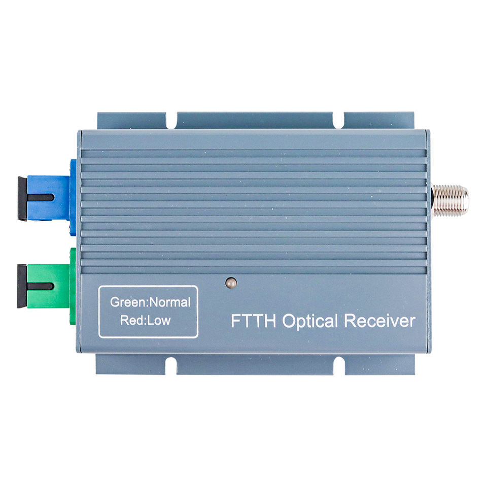 Mini Nodo Receptor Óptico CATV FTTH con WDM (1550 nm) (Triplexor Activo)