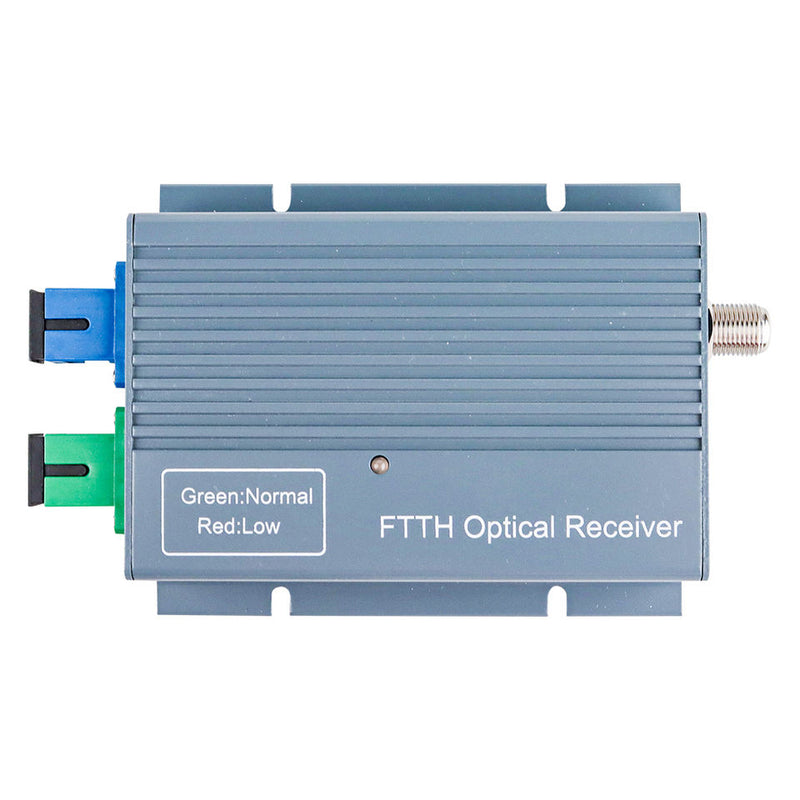 Mini Nodo Receptor Óptico CATV FTTH con WDM (1550 nm) (Triplexor Activo)