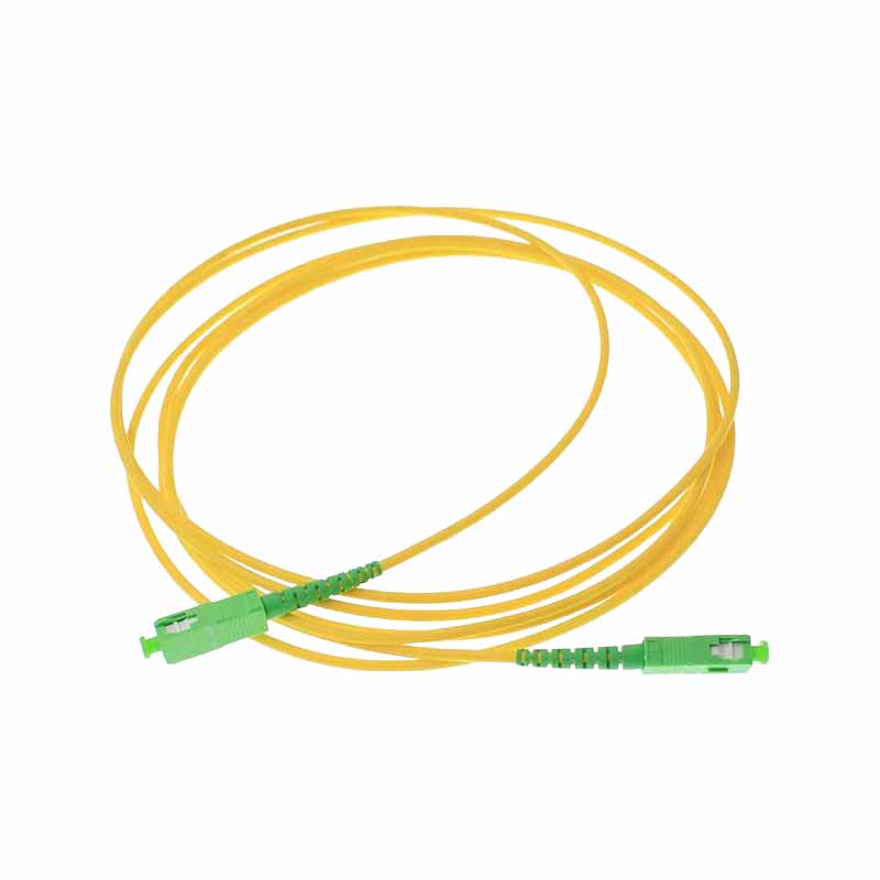 Patch Cord de Fibra Óptica SC/APC a SC/APC - 2 Metros