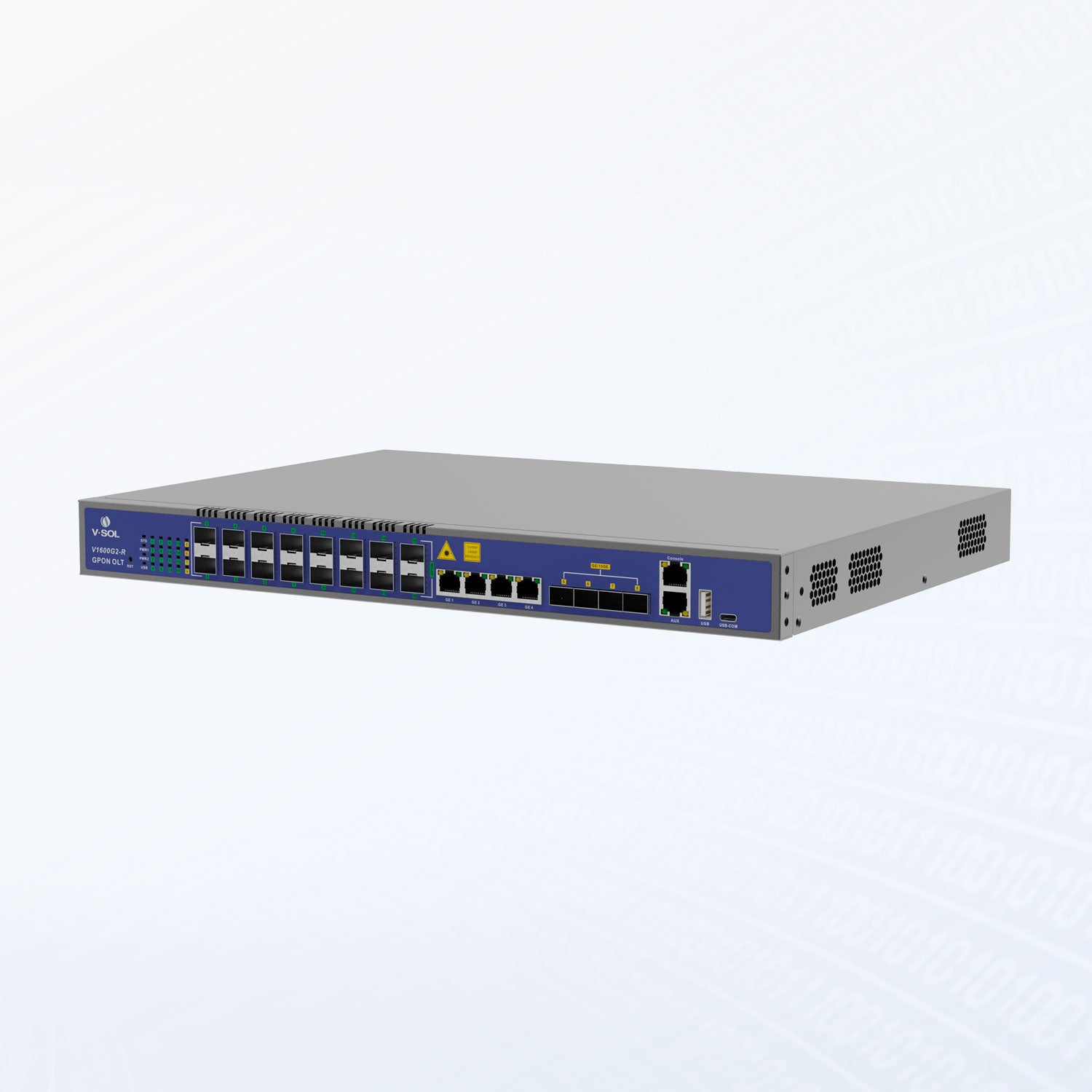 OLT GPON de 16 Puertos Capa 3 con Uplink 10G - V1600G2-R