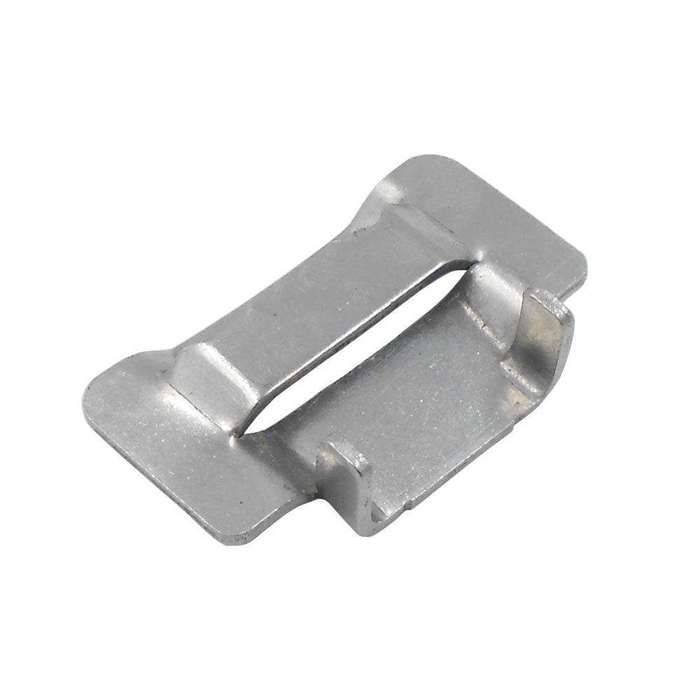 Caja por 100 Unidades de Hebillas de Acero Inoxidable 10mm para Fleje HC-20-T