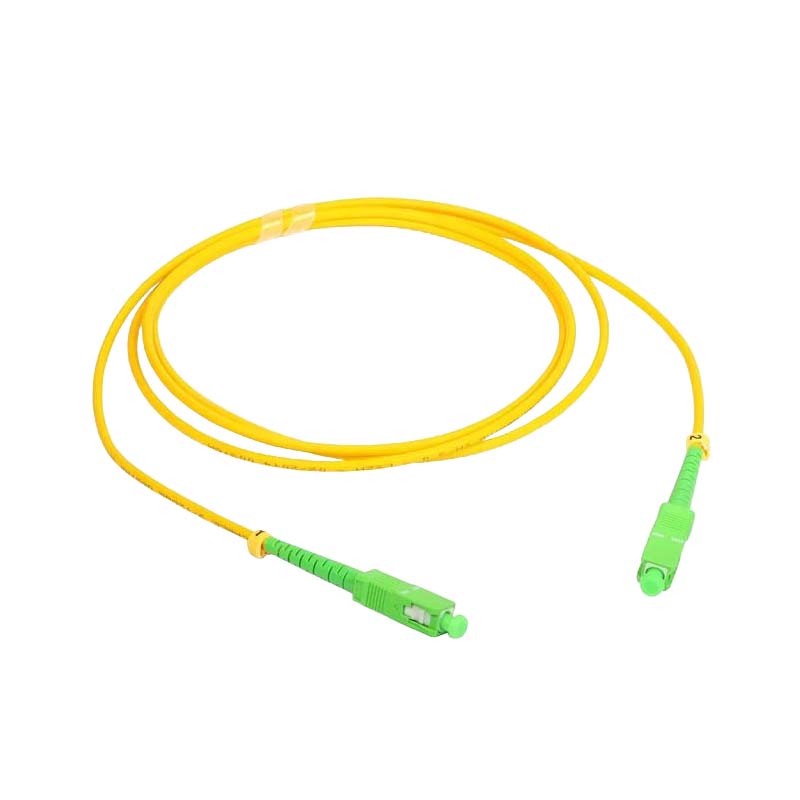 Patch Cord de Fibra Óptica SC/APC a SC/APC - 2 Metros