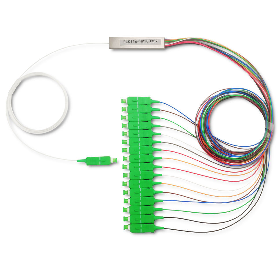 Splitter Óptico PLC SC/APC (Mini Módulo) - 1x4, 1x8, 1x16