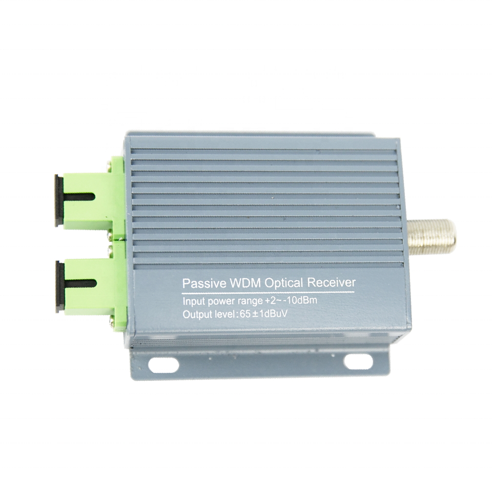 Receptor Óptico Pasivo FTTH CATV WDM Integrado (Triplexor Pasivo / Mini Nodo)