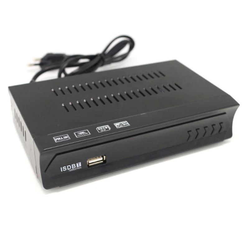 Receptor de TV Digital Terrestre DVB-ISDBT Full HD 1080p con Grabación USB PVR