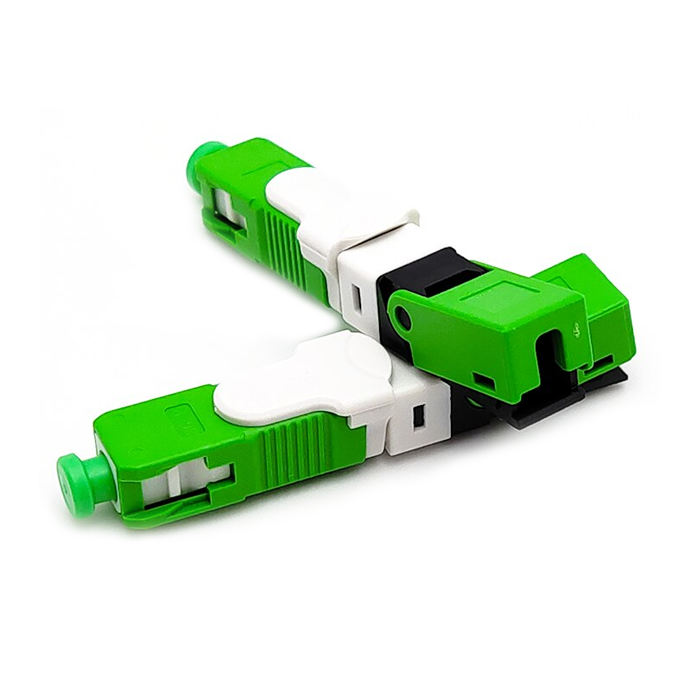 Conector Rápido de Fibra Óptica SC (Fast Connector) - APC / UPC